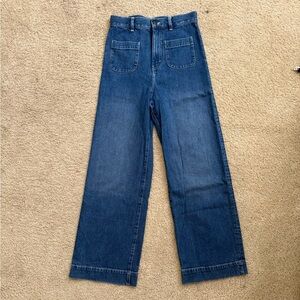 & other stories wide leg jean size 4